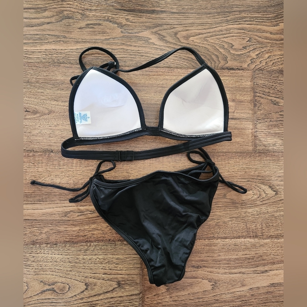 Venus Gold Sequin Leopard Print Bikini Set - Picture 3 of 5